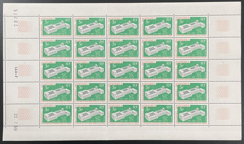 Comores 1969 planche - comores,