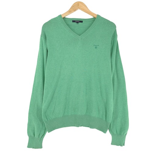 Gant pull homme vert coton - gant,