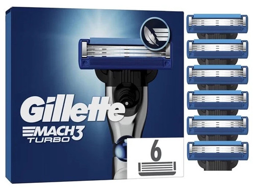 Gillette mach3 turbo - turbo, recharge