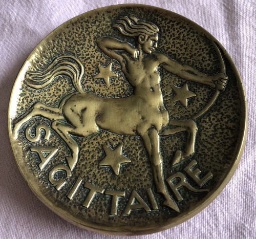 Coupelle bronze signée - coupelle,