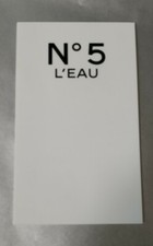 PLV Parfum Chanel Nº5 L'eau / Publicité Plexiglas Magnétique : 20 x 12 cm