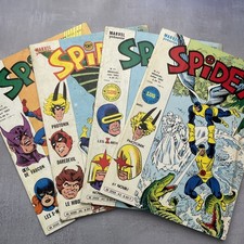 Lot 4 Comics BD Marvel Collection LUG Super Héros - SPIDEY 1983  n°39 40 41 42