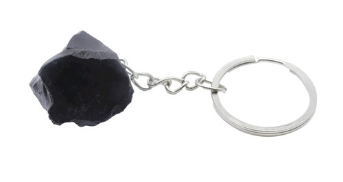 Porte clés obsidienne noire - porte-clés,