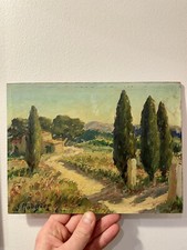 J Rougier Huile sur isorel