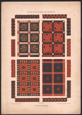 1910 Lithographie Plafonds