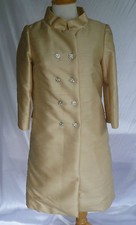 Vtg BERNETTI 2 pc silk dress
