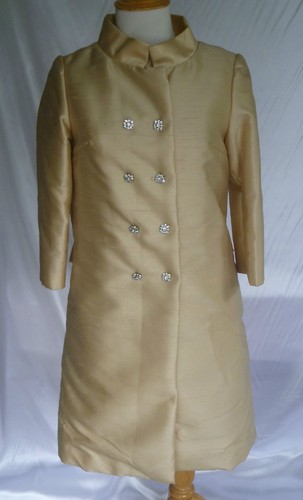 Vtg bernetti silk dress - pc,