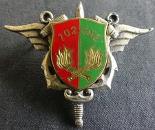 Insigne militaire 702e Cie Mixte Essences – Drago Paris – Rare modèle  REF 6031