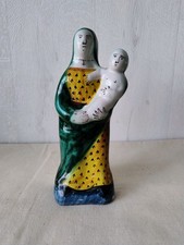 Vierge d'accouchement faience