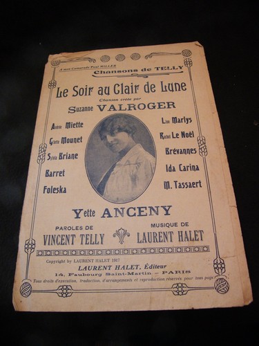 Partition soir clair - "partition, le