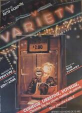 VARIETY - PORNO THEATER / TIMES SQUARE / FEMINIST - ORIGINAL LARGE MOVIE POSTER