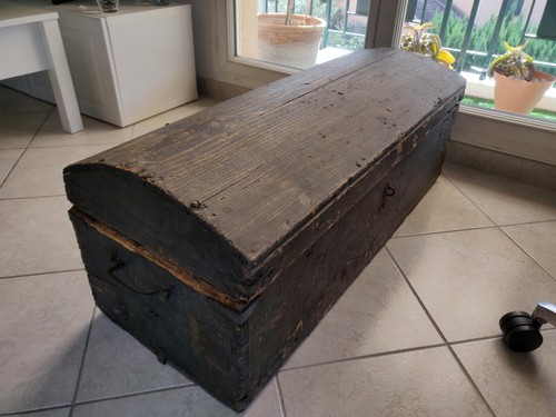 Ancienne malle coffre - malle,