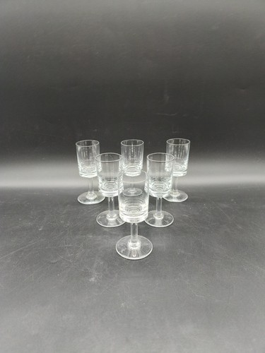 Lot verres pied anciens - lot,