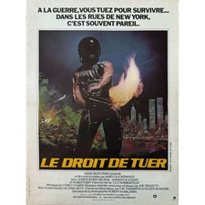 LE DROIT DE TUER Affiche de