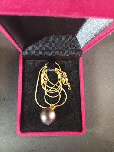 Collier pendentif color gold - pendentif,