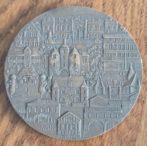 Médaille bronze vieilles - médaille,