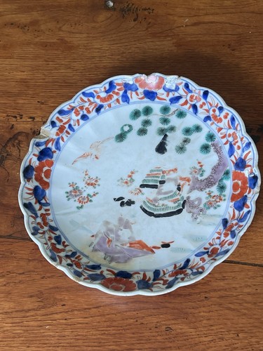 Assiette ancienne - , en
