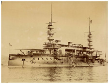 Jean Gilletta, Marine Française, Cuirassé d'Escadre, Le Charles Martel vint