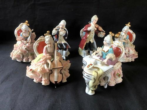 Antique dresden porcelaine - x,