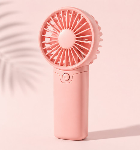 Mini ventilateur portable - , rose