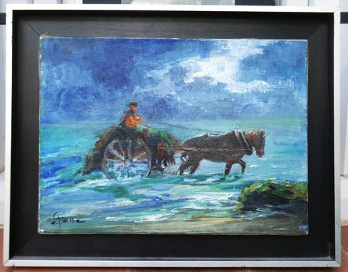 Tableau signé glaise - tableau,