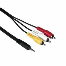 Câble Audio Video Jack 3.5 mâle vers 3 RCA