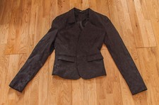 Veste noire à motifs brillants New Look - Taille 10 UK