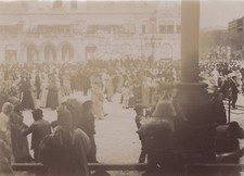 NICE Bataille des fleurs France Photo n2 Snapshot Vintage Citrate 1896