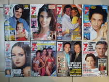 Lot de 8 télé 7 jours de