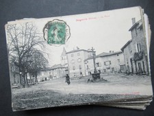 Lot de 60 Cartes Postales Anciennes - Département du RHONE (69)