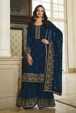 Robe Anarkali De Mariage Indienne Pakistanaise Lourd Pour Fête