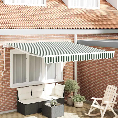 Auvent rétractable tissu - auvent, et
