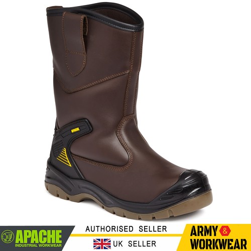 Apache bottes cuir marron - apache,