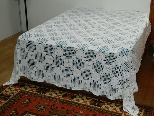 Dessus grand lit vintage - de,