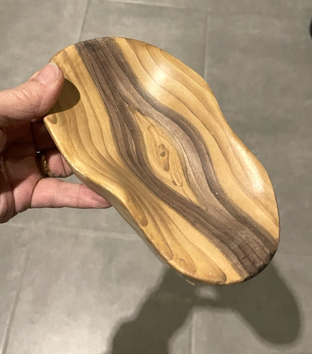 Vide poche façon faux bois - faux,