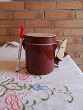 Petit Pot À Sel En Grès