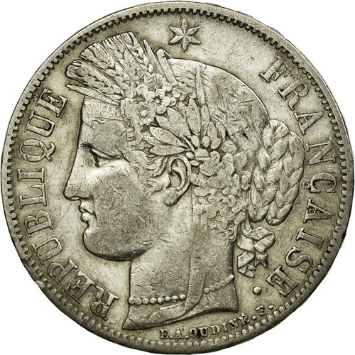 Monnaie france cérès 5 - france,, cérès,