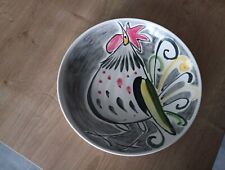 ASSIETTE Céramique décor  coq