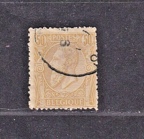 Timbre 1884 belgique - 1884-91, n°