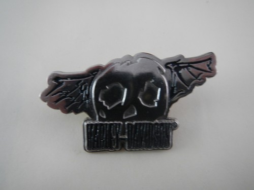 Pins harley davidson skull - pins,