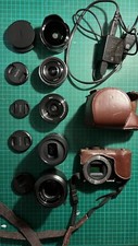 lot Sony Nex 3N + 5 objectifs