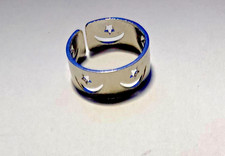 Bague pied rhodium - rhodium,