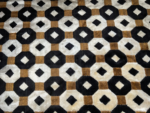 Ancien tissu ameublement