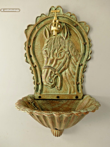 Fontaine murale cheval - fontaine,