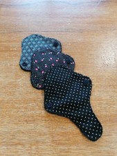 Protège slip lavables neufs fabrication artisanale en coton et bambou