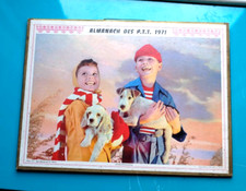 Vintage ALMANACH DES P.T.T 1971 Calendriers OLLER Région AUBE