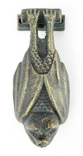 Heurtoir de Porte Chauve-Souris Fonte Vampire Gothique Dracula Porte Knocker