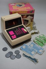 Vintage Caisse enregistreuse electronic Edition Mob jeu jouet electronique super