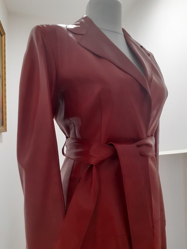 Manteau rouge dolce - rouge, en