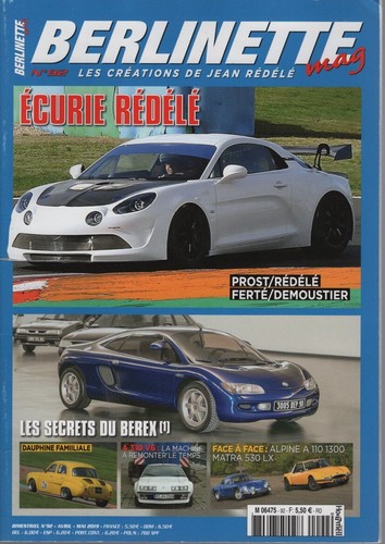 Berlinette mag alpine a110 - 92,